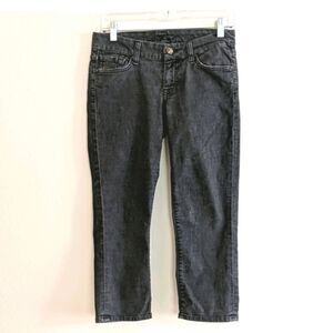 7 for All Mankind Black Crop Capri Jeans - Size 26